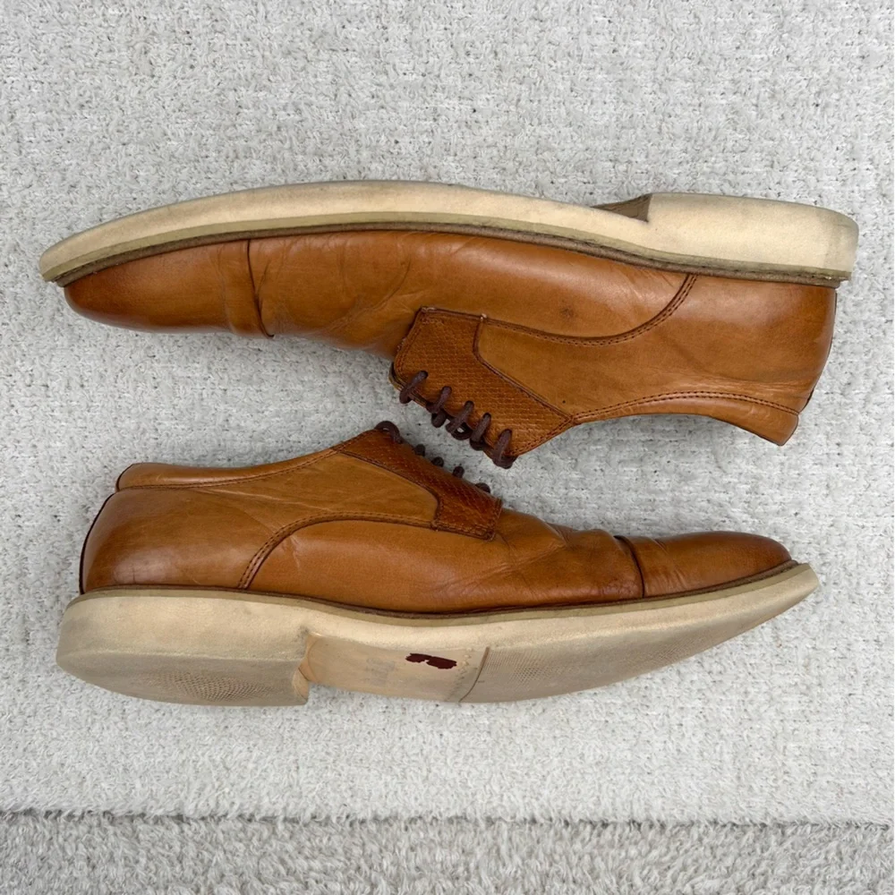Stacy‎ Adams Shoes Mens 8M Brown Leather Dress Shoes